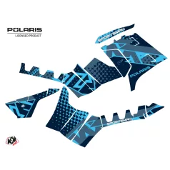   Karosszéria védő dekor matrica készlet Quad POLARIS Stun Kék Széria