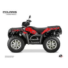   Karosszéria védő dekor matrica készlet Quad POLARIS Stun Fekete Széria