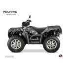 Karosszéria védő dekor matrica készlet Quad POLARIS Stun Szürke Széria