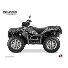   Karosszéria védő dekor matrica készlet Quad POLARIS Stun Szürke Széria