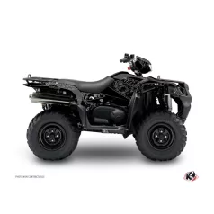   Karosszéria védő dekor matrica készlet Quad SUZUKI Zombies dark Fekete Széria