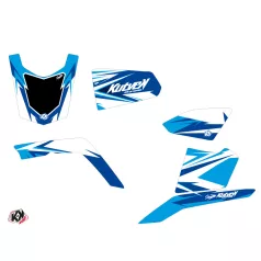   Karosszéria védő dekor matrica készlet Quad SUZUKI Stage Kék Széria