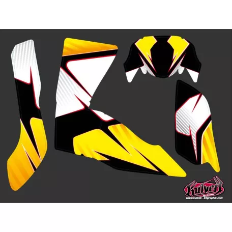 Karosszéria védő dekor matrica készlet Quad SUZUKI Factory Széria