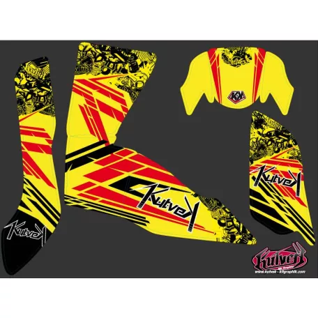 Karosszéria védő dekor matrica készlet Quad SUZUKI Spirit Széria
