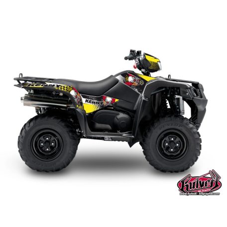 Karosszéria védő dekor matrica készlet Quad SUZUKI Kenny Széria
