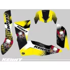 Karosszéria védő dekor matrica készlet Quad SUZUKI Kenny Széria