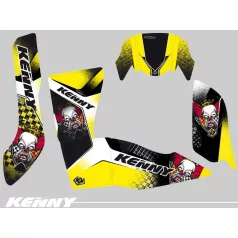   Karosszéria védő dekor matrica készlet Quad SUZUKI Kenny Széria