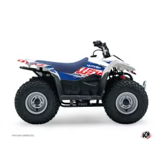   Karosszéria védő dekor matrica készlet Quad SUZUKI Eraser Kék/Piros Széria
