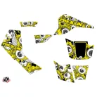 Karosszéria védő dekor matrica készlet Quad SUZUKI Freegun eyed Sárga Széria
