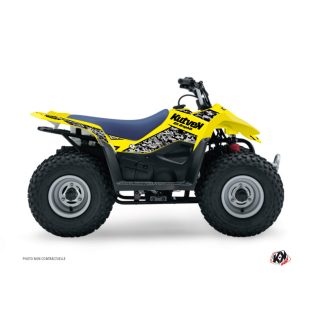   Karosszéria védő dekor matrica készlet Quad SUZUKI Predator Sárga Széria