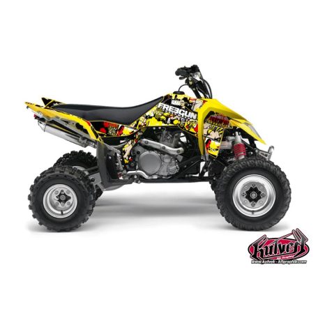 Karosszéria védő dekor matrica készlet Quad SUZUKI Freegun Széria