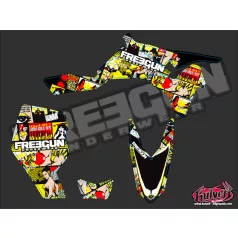   Karosszéria védő dekor matrica készlet Quad SUZUKI Freegun Széria