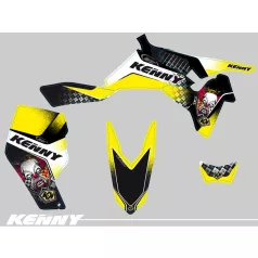   Karosszéria védő dekor matrica készlet Quad SUZUKI Kenny Széria