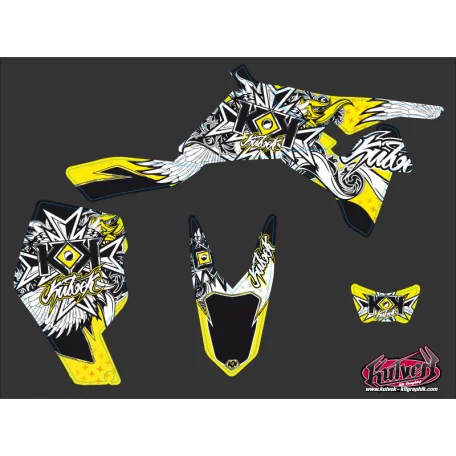 Karosszéria védő dekor matrica készlet Quad SUZUKI Demon Széria