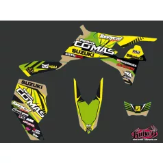   Karosszéria védő dekor matrica készlet Quad SUZUKI Replica yoann ciclet Széria