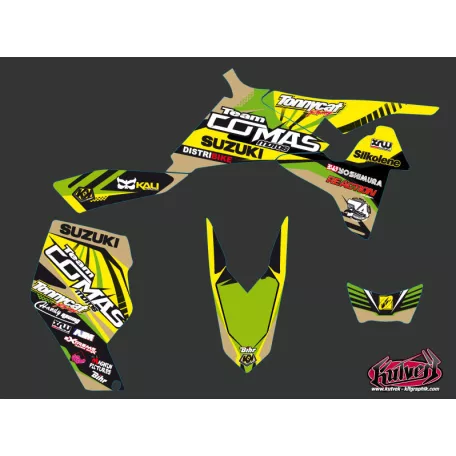 Karosszéria védő dekor matrica készlet Quad SUZUKI Replica yoann ciclet Széria