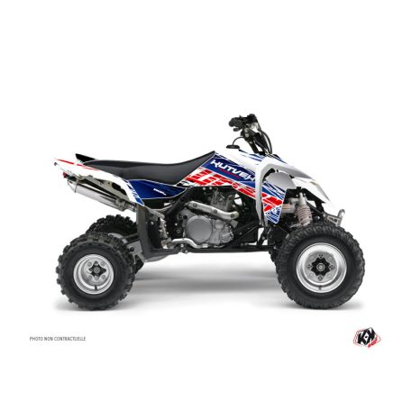 Karosszéria védő dekor matrica készlet Quad SUZUKI Eraser Kék/Piros Széria