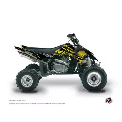   Karosszéria védő dekor matrica készlet Quad SUZUKI Eraser fluo Sárga Széria