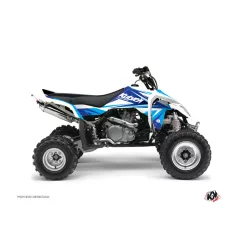  Karosszéria védő dekor matrica készlet Quad SUZUKI Stage Kék Széria