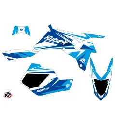   Karosszéria védő dekor matrica készlet Quad SUZUKI Stage Kék Széria