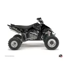 Karosszéria védő dekor matrica készlet Quad SUZUKI Zombies dark Fekete Széria
