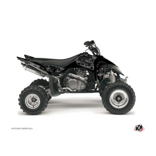   Karosszéria védő dekor matrica készlet Quad SUZUKI Zombies dark Fekete Széria