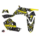 Karosszéria védő dekor matrica készlet Quad SUZUKI Freegun eyed Sárga Széria