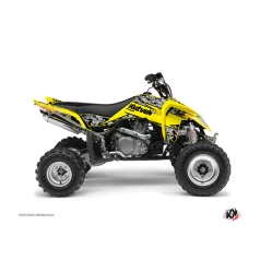   Karosszéria védő dekor matrica készlet Quad SUZUKI Predator Sárga Széria