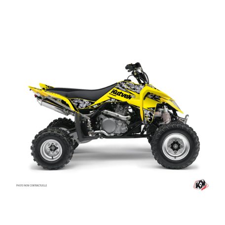 Karosszéria védő dekor matrica készlet Quad SUZUKI Predator Sárga Széria