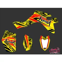   Karosszéria védő dekor matrica készlet Quad SUZUKI Spirit Széria