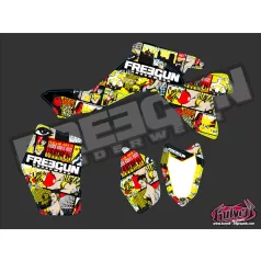   Karosszéria védő dekor matrica készlet Quad SUZUKI Freegun Széria