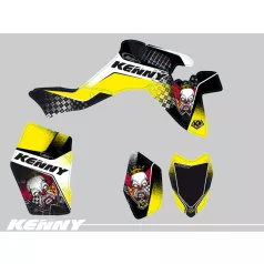   Karosszéria védő dekor matrica készlet Quad SUZUKI Kenny Széria
