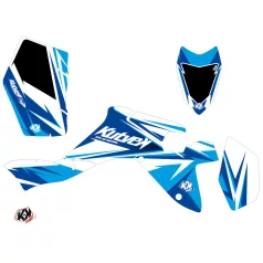   Karosszéria védő dekor matrica készlet Quad SUZUKI Stage Kék Széria