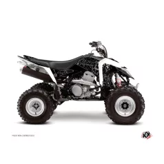   Karosszéria védő dekor matrica készlet Quad SUZUKI Zombies dark Fekete Széria
