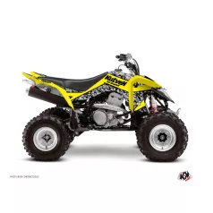   Karosszéria védő dekor matrica készlet Quad SUZUKI Predator Sárga Széria