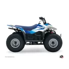 Karosszéria védő dekor matrica készlet Quad SUZUKI Stage Kék Széria
