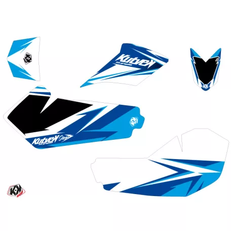 Karosszéria védő dekor matrica készlet Quad SUZUKI Stage Kék Széria