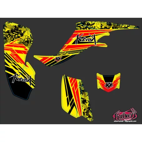 Karosszéria védő dekor matrica készlet Quad SUZUKI Spirit Széria