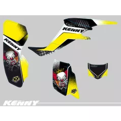   Karosszéria védő dekor matrica készlet Quad SUZUKI Kenny Széria