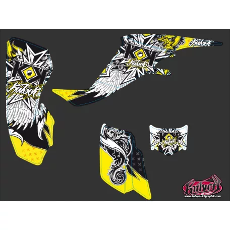 Karosszéria védő dekor matrica készlet Quad SUZUKI Demon Széria