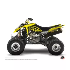   Karosszéria védő dekor matrica készlet Quad SUZUKI Eraser fluo Sárga Széria