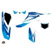   Karosszéria védő dekor matrica készlet Quad SUZUKI Stage Kék Széria