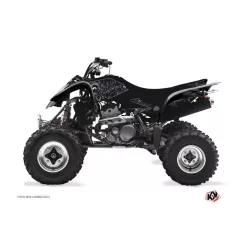   Karosszéria védő dekor matrica készlet Quad SUZUKI Zombies dark Fekete Széria