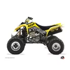 Karosszéria védő dekor matrica készlet Quad SUZUKI Predator Sárga Széria