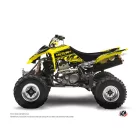 Karosszéria védő dekor matrica készlet Quad SUZUKI Eraser fluo Sárga Széria