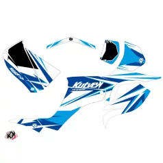  Karosszéria védő dekor matrica készlet Quad SUZUKI Stage Kék Széria