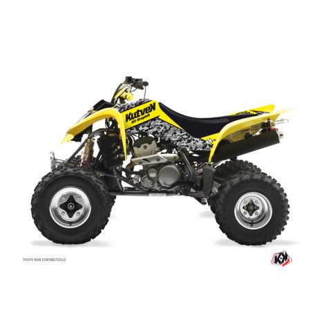 Karosszéria védő dekor matrica készlet Quad SUZUKI Predator Sárga Széria