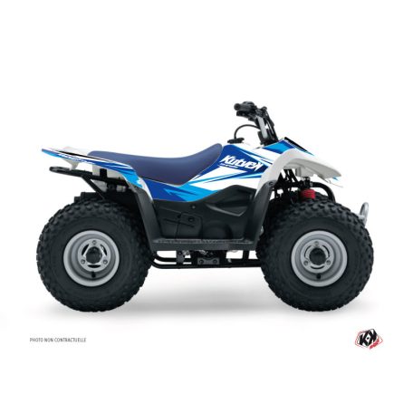 Karosszéria védő dekor matrica készlet Quad SUZUKI Stage Kék Széria