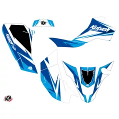  Karosszéria védő dekor matrica készlet Quad SUZUKI Stage Kék Széria