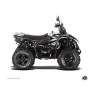 Karosszéria védő dekor matrica készlet Quad TGB Camo Fekete/Piros Széria